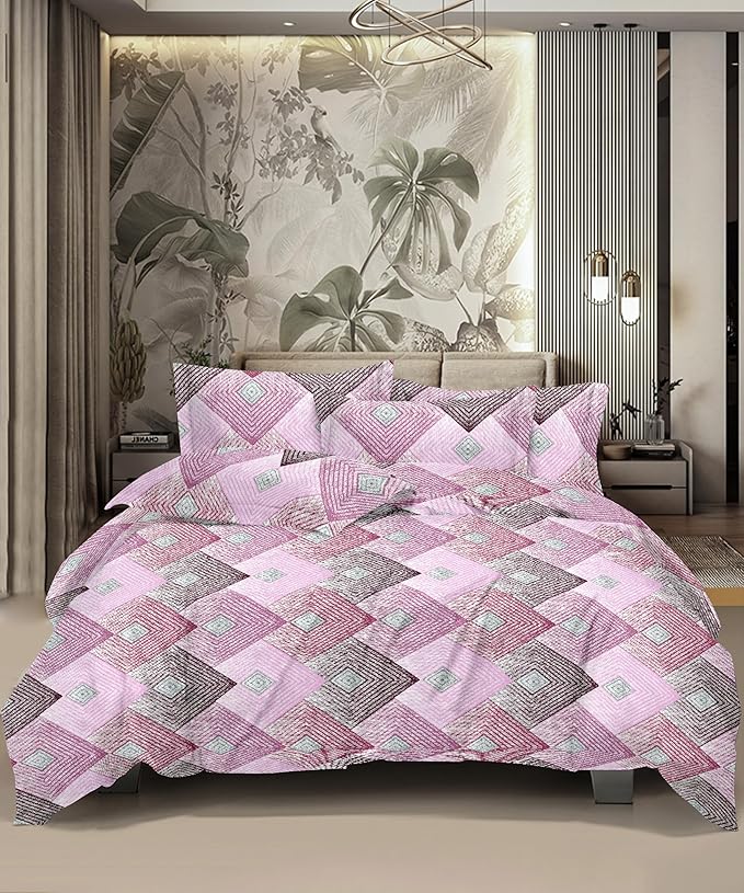 100% Cotton Bedsheet – Dreamscape | Double Bed 144 TC