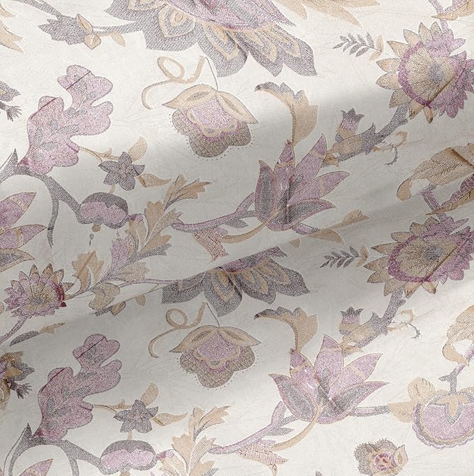 100% Cotton Satin Bedsheet – King Size Peach