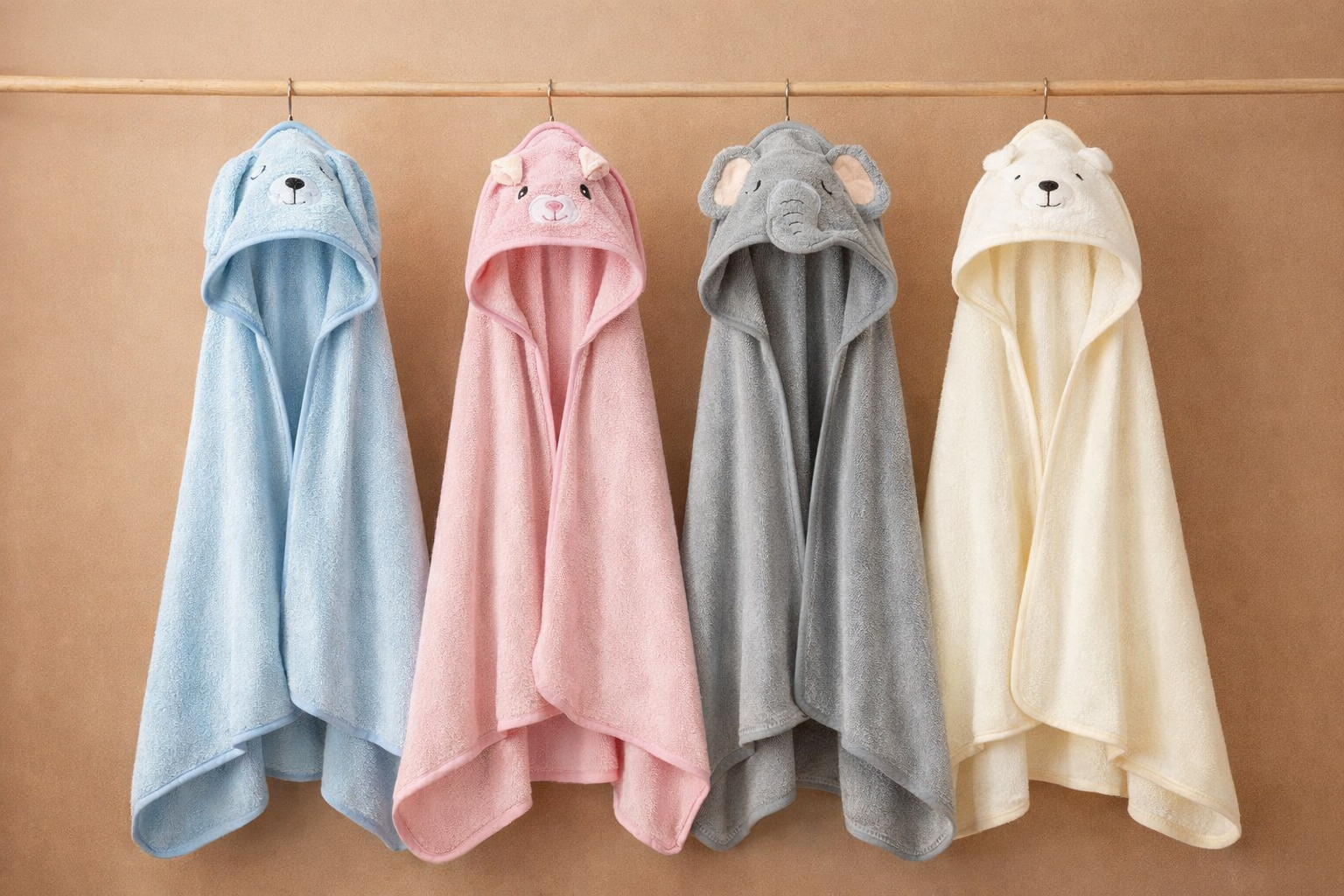 Hooded Baby Towel Puppy Design | Ultra Soft & Absorbent Bath Towel for Newborn & Infant | Natural Baby Stuff for Boys & Girls | Premium Towel for Bathtub Use