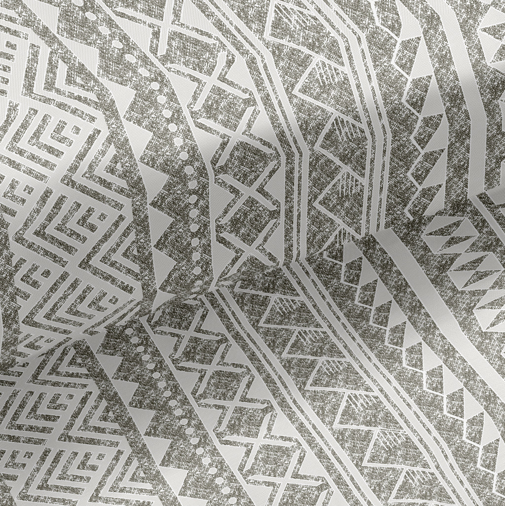 Cotton Bedsheet in Charcoal Haze Print