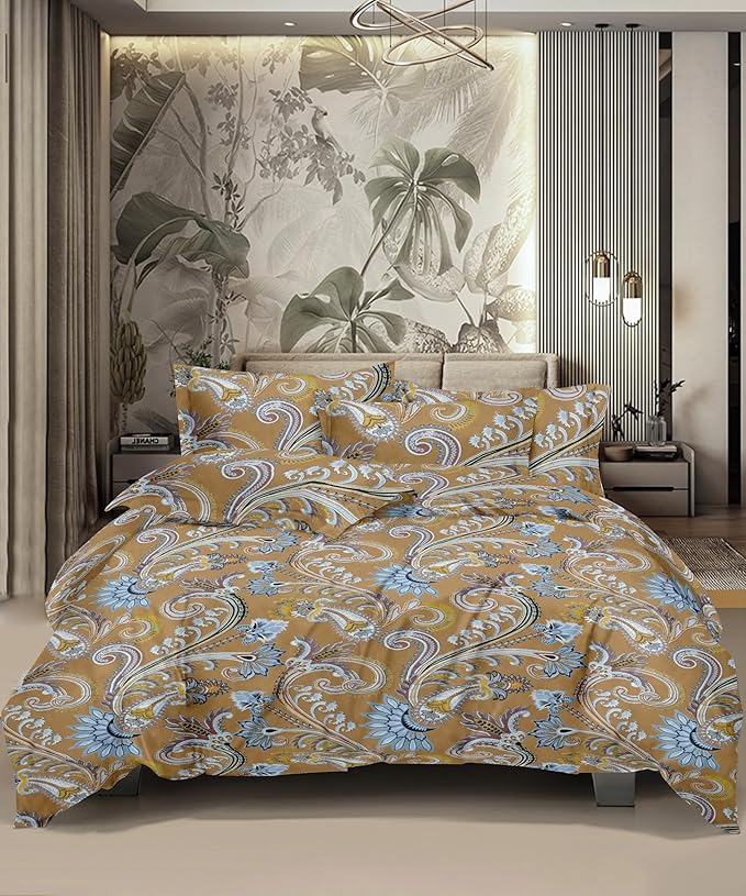 Glaze Cotton bedsheet Marward Rangoli