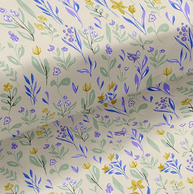 Lavender Fields Pistagreen Bedsheet