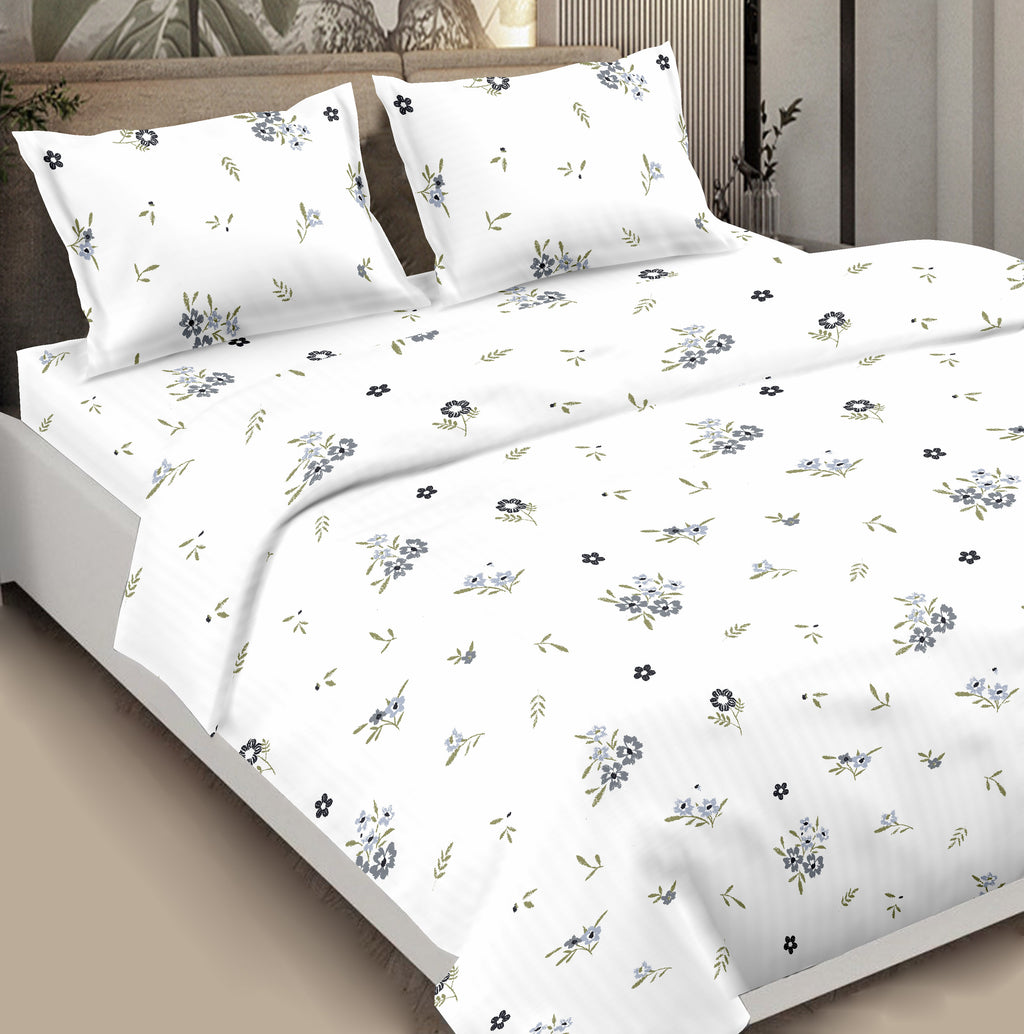 Pure Cotton Bed Sheet Double Bed