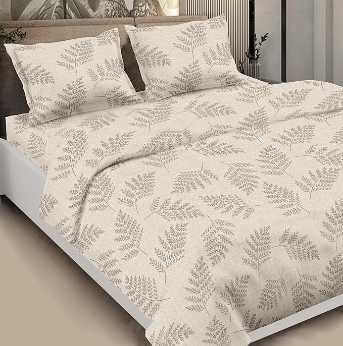 Pure cotton queen bedsheet