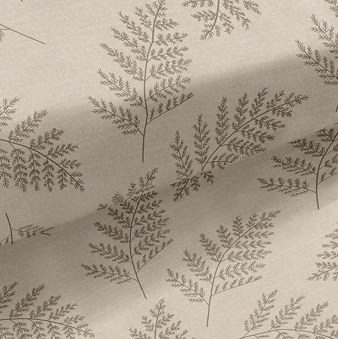 Pure cotton queen bedsheet beige