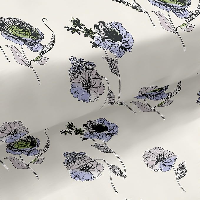 Springtime Lace Cotton Bedsheet