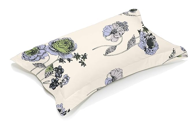 Springtime Lace Cotton Pillow Cover