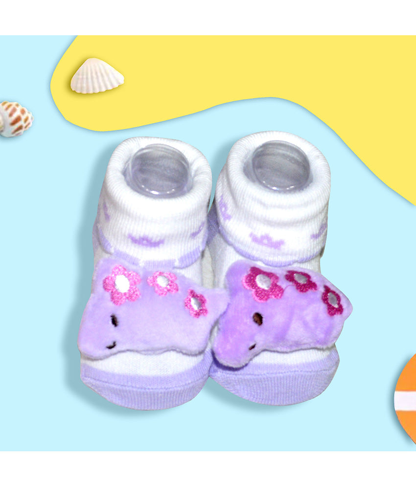 Unisex Infant Purple Socks for Girls & Boys