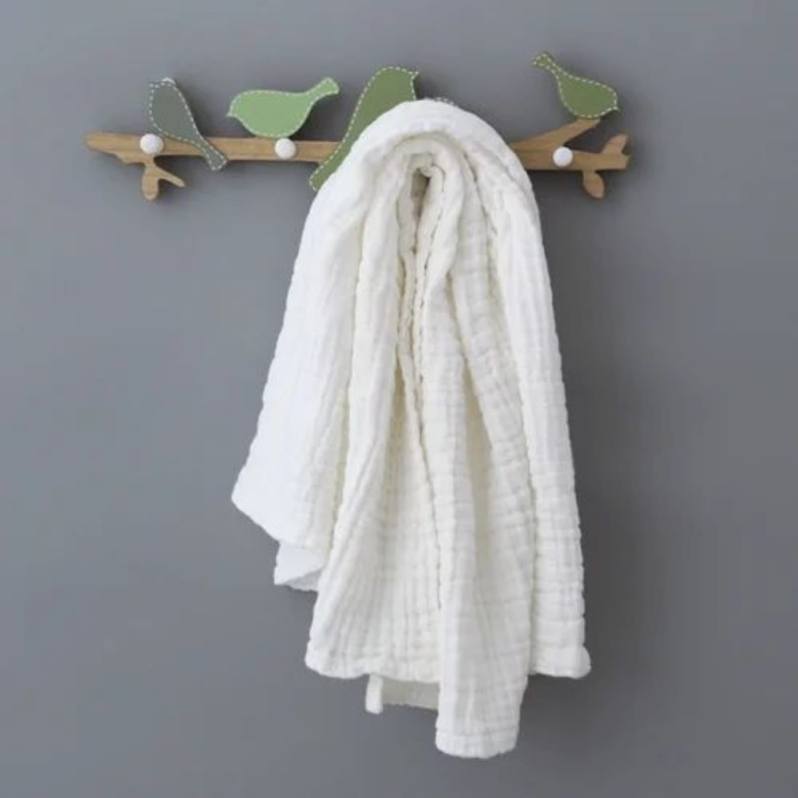 6 Layer Muslin Baby Bath Towel | 500 TC Super Soft & Highly Absorbent Wash Towel for Newborn | Extra Soft Muslin Cotton Towel for Kids, Boys & Girls