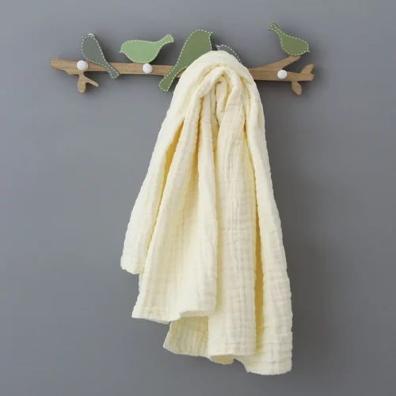 6 Layer Muslin Baby Bath Towel | 500 TC Super Soft & Highly Absorbent Wash Towel for Newborn | Extra Soft Muslin Cotton Towel for Kids, Boys & Girls